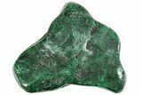 Vibrant, Polished Malachite Specimen - Congo #233315-1